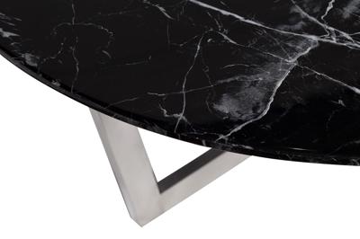 Стол журнальный Garda Decor 33FS-CT2029-BS Стол журнальный Черный (Nero) d100х40,6 см арт. 33FS-CT2029-BS
