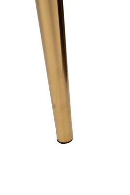 Мебель Garda Decor 76AR-24005 Стул экокожа бежевый/золото 48*56*86см арт. 76AR-24005