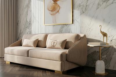 Стол журнальный Garda Decor 76AR-07000 Стол журнальный мрамор белый d50*58см арт. 76AR-07000