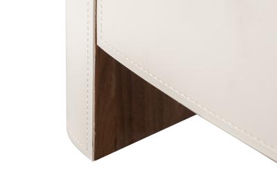Мебель Garda Decor 77IP-02000 Тумбочка с 2 ящиками светлая 56*46*49см арт. 77IP-02000