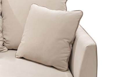 Диван Garda Decor Диван Морес-Стандарт/PR трехместный раскл. велюр беж Vel16 224*97*84см арт. 188PR-МОРЕС-СТАНДАРТ-Vel16