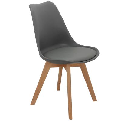 Стул Bradexhome Комплект из 4-х стульев Eames Bon серый арт. FR 0025K