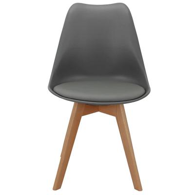 Стул Bradexhome Комплект из 2-х стульев Eames Bon серый арт. FR 0025P