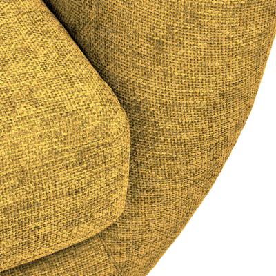 Диван Bradexhome Диван Picasso двухместный горчичный, шенилл арт. RF 0814