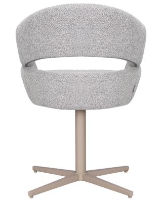 Мебель DOBRIN Набор 2 шт Стул обеденный DOBRIN BOSCO, светло-серый букле (UF995-02), бежевые ножки арт. LML-7025-N_BG-M_CB-UF995-02