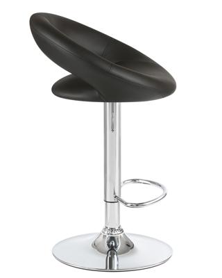 Стул барный DOBRIN Стул барный DOBRIN MIRA, чёрный арт. LM-5001_CH-M_EL-black