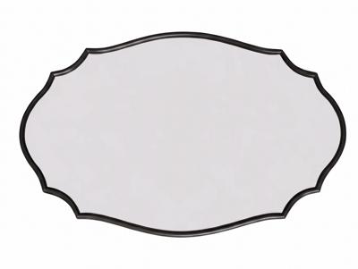 Зеркало Art-Zerkalo Antika Oval Black Зеркало в раме арт. AZ1002BL
