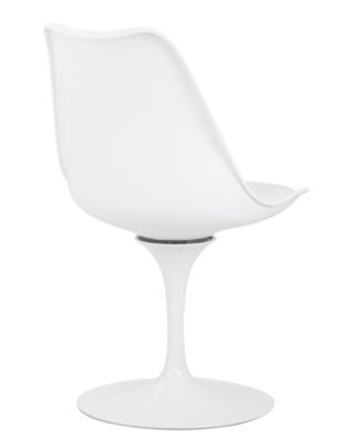 Стул DOBRIN Стул обеденный DOBRIN TULIP, белое основание, цвет белый (W-02) арт. LMZL-PP635E_W-M_P-W-02
