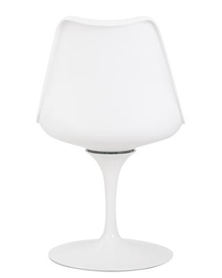 Стул DOBRIN Стул обеденный DOBRIN TULIP, белое основание, цвет белый (W-02) арт. LMZL-PP635E_W-M_P-W-02
