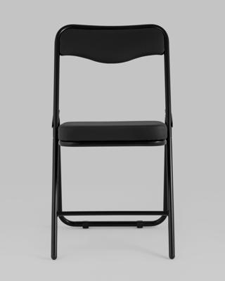 Стул Stool Group Стул складной Джонни иск.кожа черный, каркас черный матовый арт. УТ000043450