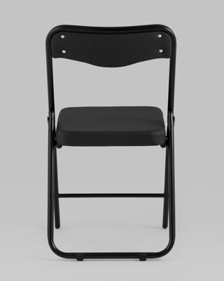 Стул Stool Group Стул складной Джонни иск.кожа черный, каркас черный матовый арт. УТ000043450