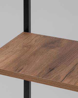 Стеллаж Stool Group Стеллаж Нордстил-5 196х92х32 см дуб крафт табачный, черный муар арт. УТ000043279