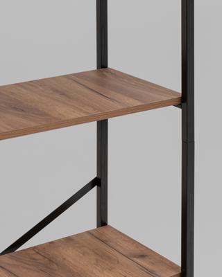Стеллаж Stool Group Стеллаж Нордстил-5 196х92х32 см дуб крафт табачный, черный муар арт. УТ000043279