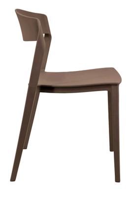 Комплект Stool Group Стул Moris, пластик мокка 4 шт. арт. УТ000043474