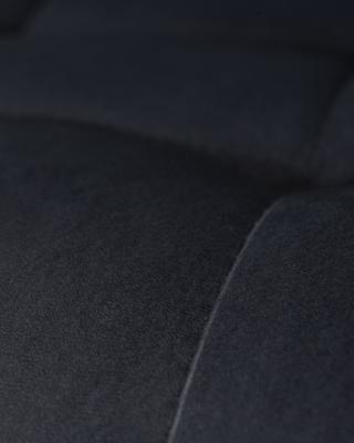 Стул DOBRIN Набор 4 шт Стул обеденный DOBRIN CHILLY, Черный Holland 75, основание черное арт. A_005-N_B-M_V-Holland-75
