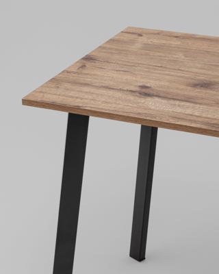 Стол Stool Group Стол Альва 90х60 см столешница Веллингтон подстолье 9005 арт. УТ000043210