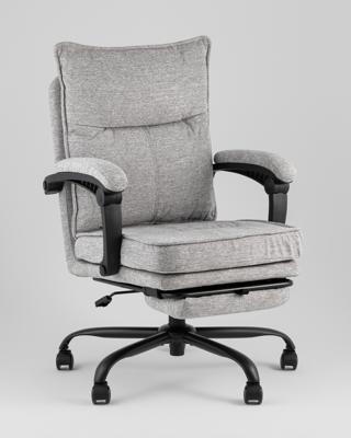 Офисное кресло TopChairs Кресло офисное TopChairs 6078A светло-серый арт. УТ000043097