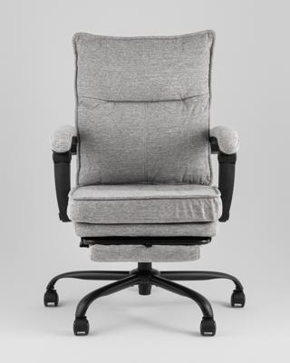 Офисное кресло TopChairs Кресло офисное TopChairs 6078A светло-серый арт. УТ000043097