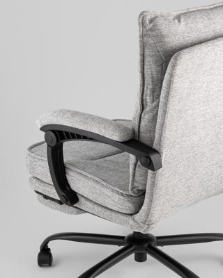 Офисное кресло TopChairs Кресло офисное TopChairs 6078A светло-серый арт. УТ000043097