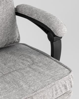 Офисное кресло TopChairs Кресло офисное TopChairs 6078A светло-серый арт. УТ000043097