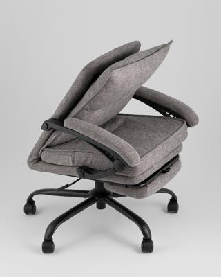 Офисное кресло TopChairs Кресло офисное TopChairs 6078A тёмно-серый арт. УТ000043096