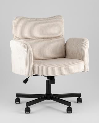 Офисное кресло TopChairs Кресло офисное TopChairs 6187 с откидными подлокотниками кремовый арт. УТ000043098