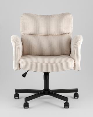 Офисное кресло TopChairs Кресло офисное TopChairs 6187 с откидными подлокотниками кремовый арт. УТ000043098
