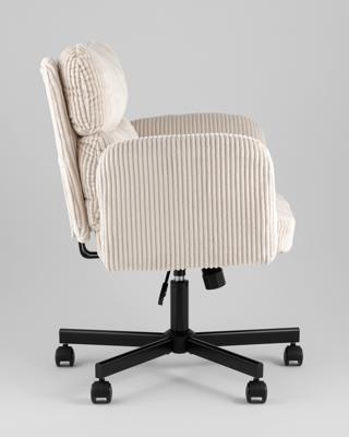 Офисное кресло TopChairs Кресло офисное TopChairs 6187 с откидными подлокотниками кремовый арт. УТ000043098