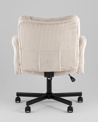 Офисное кресло TopChairs Кресло офисное TopChairs 6187 с откидными подлокотниками кремовый арт. УТ000043098