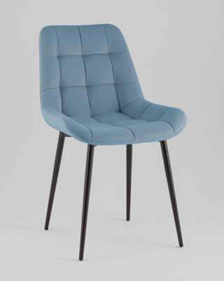 Комплект Stool Group Стул Флекс Original велюр пыльно-синий 4 шт. арт. УТ000042604