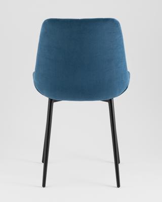 Комплект Stool Group Стул Флекс Original велюр синий 4 шт. арт. УТ000042233