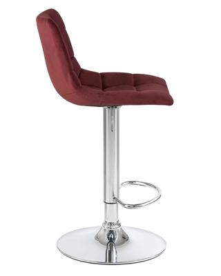 Стул барный DOBRIN Набор 2 шт Стул барный DOBRIN TAILOR, винный велюр (MJ9-35) арт. LM-5017-N_CH-M_V-MJ9-35