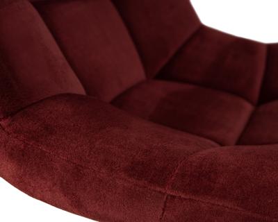 Стул барный DOBRIN Набор 2 шт Стул барный DOBRIN TAILOR, винный велюр (MJ9-35) арт. LM-5017-N_CH-M_V-MJ9-35
