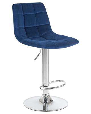 Стул барный DOBRIN Набор 2 шт Стул барный DOBRIN TAILOR, синий велюр (MJ9-117) арт. LM-5017-N_CH-M_V-MJ9-117