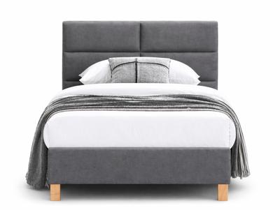 Кровать Signal Кровать SIGNAL SIERRA Velvet tap. 150 серый/дуб, 90/200 арт. SIERRAV90SZD