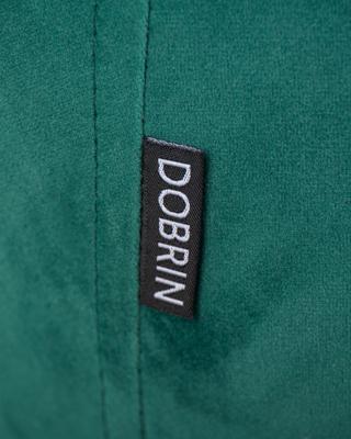 Стул DOBRIN Набор 2 шт Стул обеденный DOBRIN RICHARD, черные матовые ножки, зелёный велюр (V108-64) арт. LML-8202-N_B-M_V-V108-64