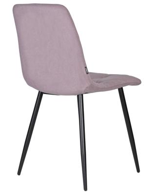 Стул DOBRIN Набор 4 шт Стул обеденный DOBRIN CHILLY ROMBO, Лавандовый Simple 48, основание черное арт. A006-N_B-M_V-Simple-48