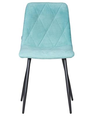 Стул DOBRIN Набор 4 шт Стул обеденный DOBRIN CHILLY ROMBO, Тиффани Simple 51, основание черное арт. A006-N_B-M_V-Simple-51