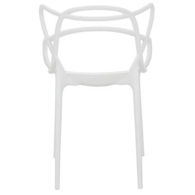 Стул Bradexhome Комплект из 4-х стульев Masters белый арт. FR 0215K
