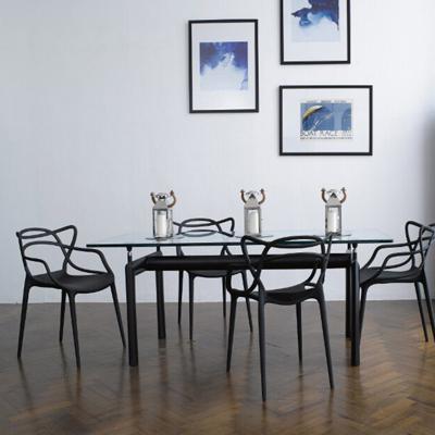 Стул Bradexhome Комплект из 4-х стульев Masters чёрный арт. FR 0134K