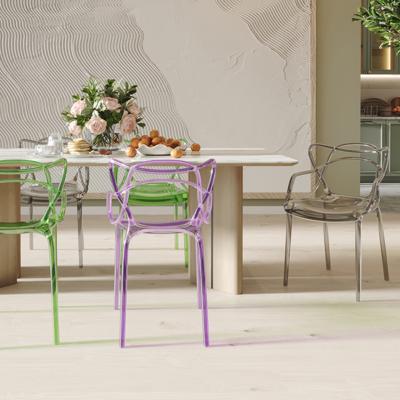 Стул Bradexhome Комплект из 4-х стульев Masters чёрный арт. FR 0134K