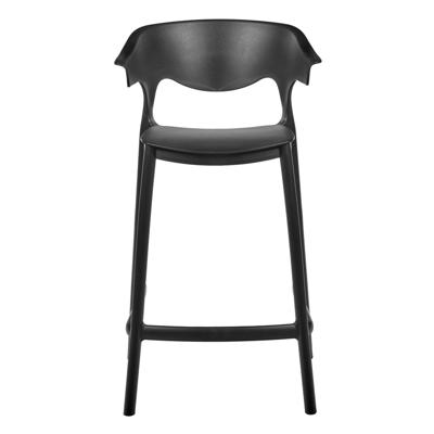 Стул Bradexhome Комплект из 2-х стульев полубарных Forma, чёрный арт. FR 0824P