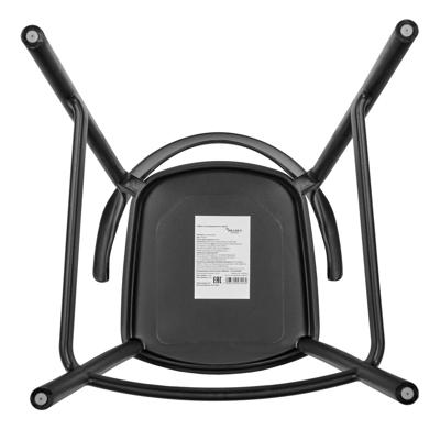 Стул Bradexhome Комплект из 2-х стульев полубарных Forma, чёрный арт. FR 0824P