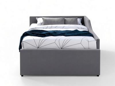 Кровать Signal Кровать SIGNAL ELIOT Velvet tap. 142 серый, 120/200 арт. ELIOTV120SZ