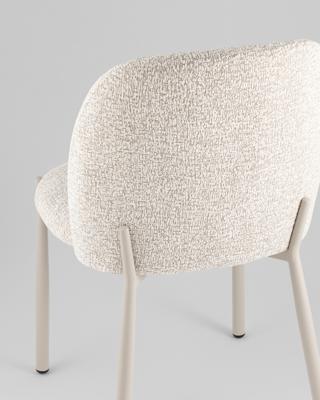 Комплект Stool Group Стул Фоуми грейдж шенилл светло-серые ножки 4 шт. арт. УТ000043505