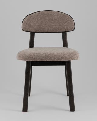 Стул Stool Group Стул Вея массив дуба черный букле мокка (1шт./уп) арт. УТ000043240