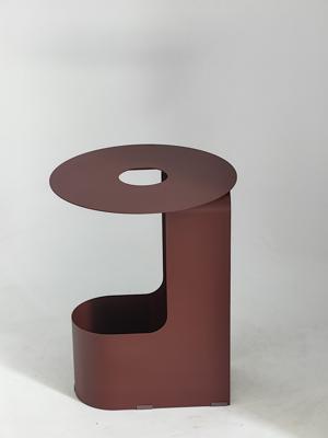Стол журнальный Stool Group Журнальный столик Шальм металл бордовый арт. УТ000043011
