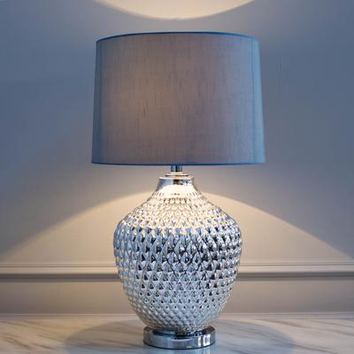 Лампа Garda Decor 22-88017 Лампа настольная плафон синий d38*65см арт. 22-88017
