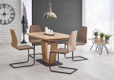 Стол Halmar Стол обеденный HALMAR BLACKY золотой дуб/золотой дуб 160-220/90 арт. V-CH-BLACKY-ST