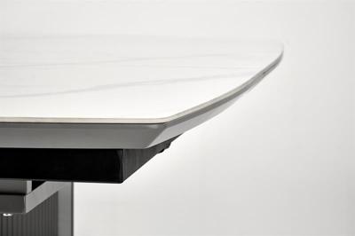 Стол Halmar Стол обеденный HALMAR DANCAN белый мрамор/серый/черный 160-220/90 арт. V-CH-DANCAN-ST